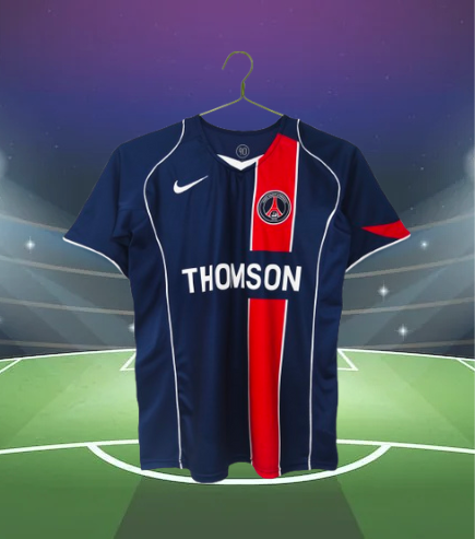 Maillot Paris Saint-Germain saison 2004/05